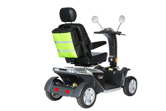 SG106 - Rugleuningtas voor uw scootmobiel met veiligheidsreflectie