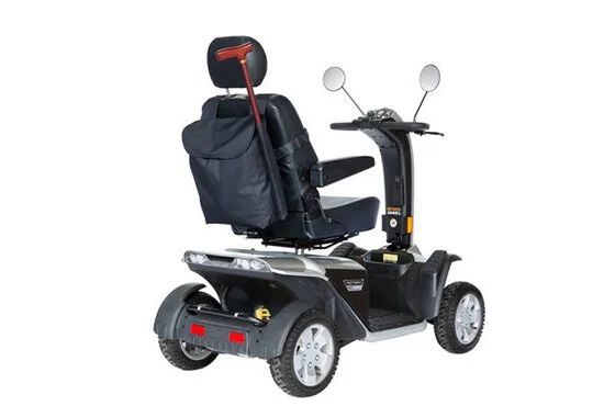 SG111- Scootmobieltas met stokhouder