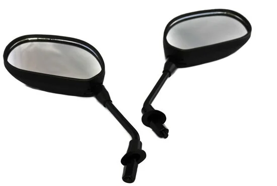 Ovale spiegel voor op uw scootmobiel (set)