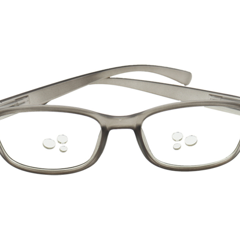 Druppelbril voor toedienen van oogdruppels